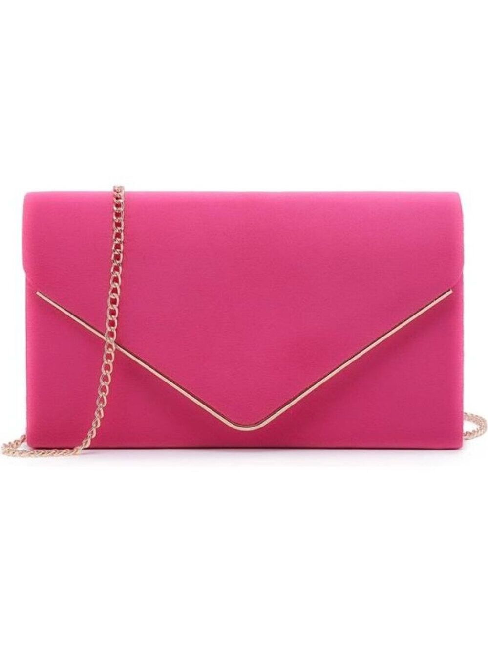Faux suede evening clutch bag women formal wedding purse party prom handbag